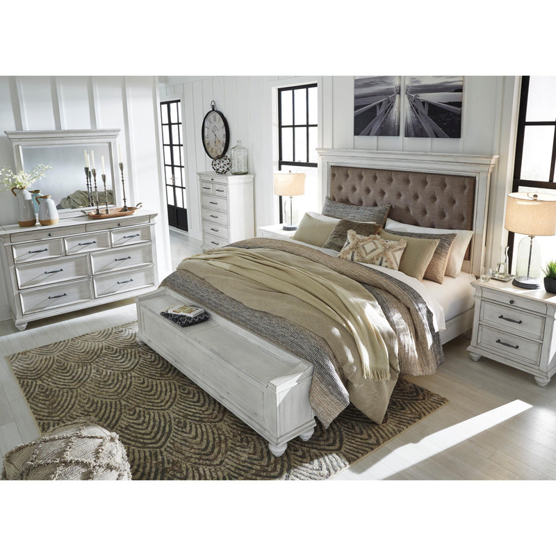  Benchcraft Kanwyn California King Upholstered Panel Bed with Storage B777-158/B777-56S/B777-94 IMAGE 8