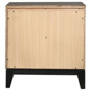  Coaster Furniture Watson 212422 2-Drawer Nightstand - Grey Oak IMAGE 5