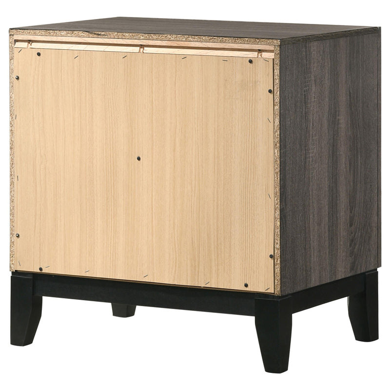 Coaster Furniture Watson 212422 2-Drawer Nightstand - Grey Oak IMAGE 6