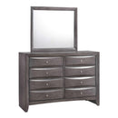  Elements International Emily Grey Dresser Mirror EG100MR IMAGE 3