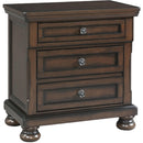  Elements International Kingston 3-Drawer Nightstand KT600NS IMAGE 1