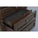  Elements International Kingston 3-Drawer Nightstand KT600NS IMAGE 3