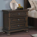  Elements International Kingston 3-Drawer Nightstand KT600NS IMAGE 5