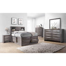  Elements International Emily Queen Bookcase Bed with Storage EG170QHF/EG170QLD/EG170QRD/EG170QR IMAGE 3