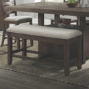  Elements International Colorado Counter Height Bench DCO100CBN IMAGE 2