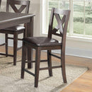  Elements International Copper Ridge Counter Height Dining Chair DCR100CSC IMAGE 1