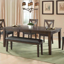  Elements International Copper Ridge Dining Table DCR100DT IMAGE 1