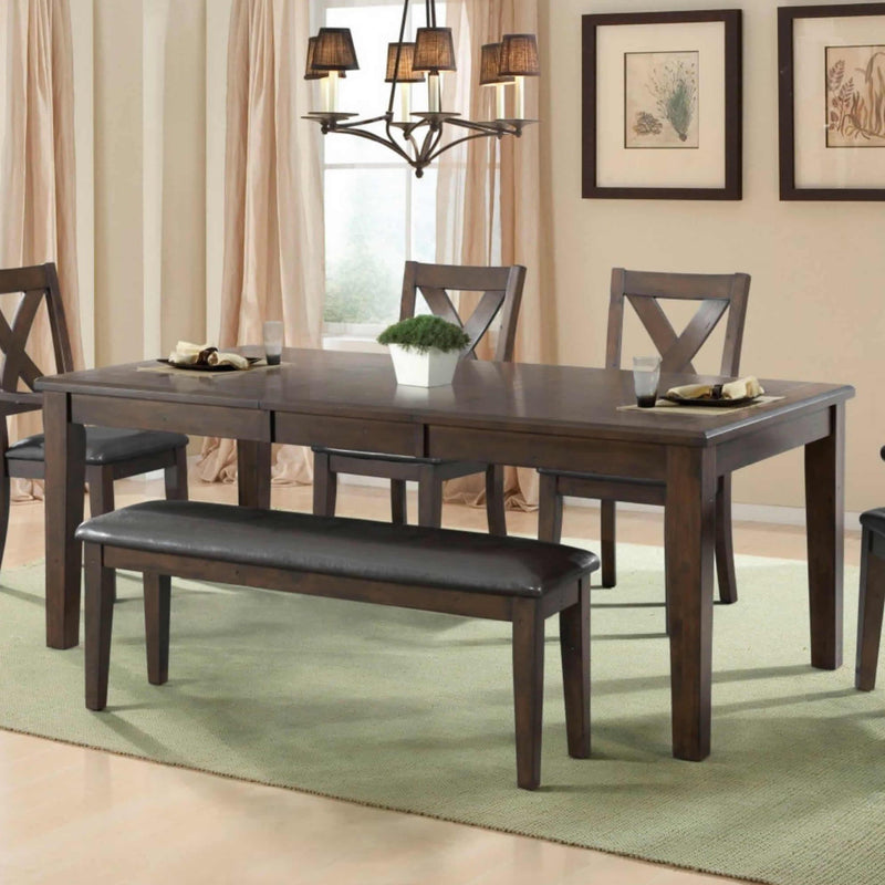  Elements International Copper Ridge Dining Table DCR100DT IMAGE 1