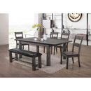  Elements International Nathan Dining Table DNH100DT IMAGE 4