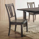  Elements International Nathan Dining Chair DNH100SCWVS IMAGE 2