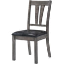  Elements International Nathan Dining Chair DNH100SCPVS IMAGE 1