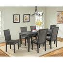  Elements International South Paw Dining Table DSO100DT IMAGE 4