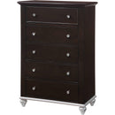  Elements International Allison 5-Drawer Kids Chest AL300CH IMAGE 1