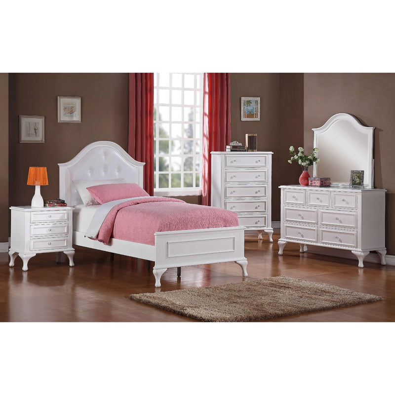  Elements International Jesse 3-Drawer Kids Nightstand JS700NS IMAGE 3