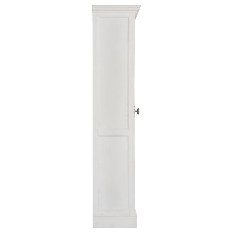 Coaster Furniture Tammi 950965 2-door Wood Tall Cabinet - Distressed White and Brown IMAGE 6