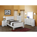  Crown Mark Louis Philip Twin Bed B3650-T-HBFB/B3650-T-RAIL IMAGE 2