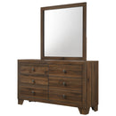  Crown Mark Millie Dresser Mirror B9250-11 IMAGE 2