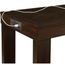  Elements International Hardy 4 pc Pub Height Dinette THY100BTSP IMAGE 2