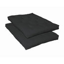  Coaster Furniture 2005IS 7. 5" Deluxe Innerspring Futon Pad - Black IMAGE 1