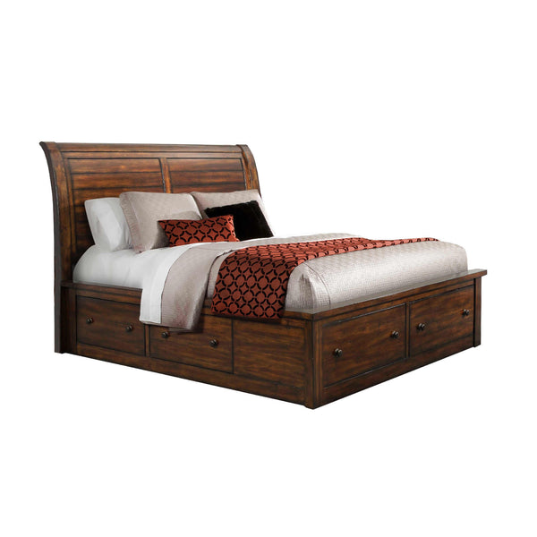  Elements International Dawson Creek Queen Sleigh Bed with Storage DS650QH/DS650QF/DS650QKR IMAGE 1