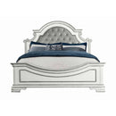  Elements International Leighton Manor Queen Upholstered Panel Bed LH700QH/LH700QF/LH700QKR IMAGE 1
