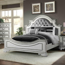  Elements International Leighton Manor Queen Upholstered Panel Bed LH700QH/LH700QF/LH700QKR IMAGE 3