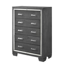  Elements International Titanium 5-Drawer Chest TT100CH IMAGE 1