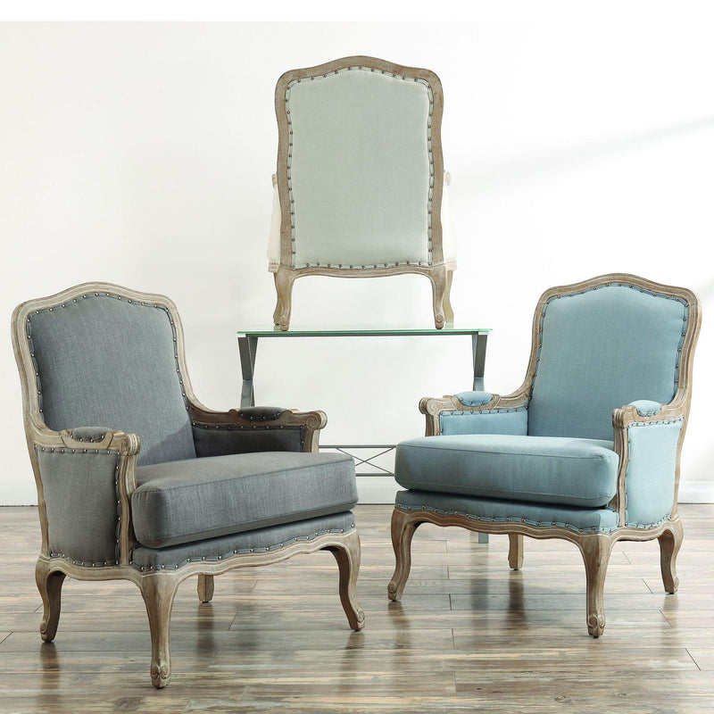  Elements International Artesia Stationary Accent Chair UAZ540100G IMAGE 3