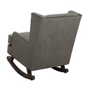  Elements International Seaside Rocking Fabric Accent Chair USS043101G IMAGE 3