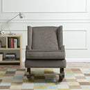  Elements International Seaside Rocking Fabric Accent Chair USS043101G IMAGE 6