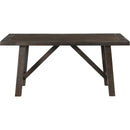  Elements International Cash Dining Table with Trestle Base DCS100DT IMAGE 1