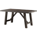  Elements International Cash Dining Table with Trestle Base DCS100DT IMAGE 2