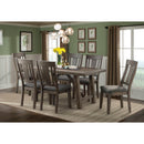  Elements International Cash Dining Table with Trestle Base DCS100DT IMAGE 7