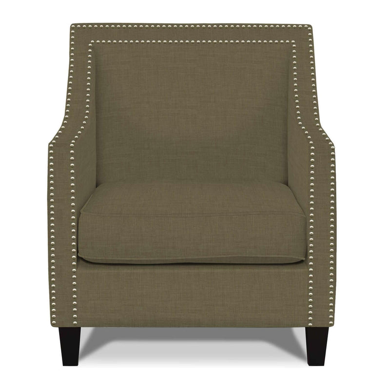  Elements International Erica Stationary Fabric Accent Chair UER091100CA IMAGE 1