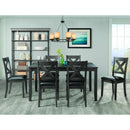  Elements International Alex 7 pc Dinette DAX4007DS IMAGE 1