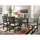  Elements International Brock 7 pc Dinette DBR1007DS IMAGE 1
