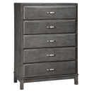  Signature Design by Ashley Caitbrook 5-Drawer Chest B476-46 IMAGE 1