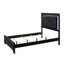  Crown Mark Micah Twin Upholstered Panel Bed B4350-T-HBFB/B4350-FT-RAIL IMAGE 2