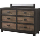 Elements International Harlington 6-Drawer Dresser HG100DR IMAGE 1
