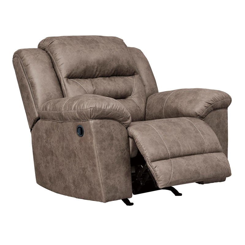  Signature Design by Ashley Stoneland Rocker Leather Look Recliner 3990525 IMAGE 3