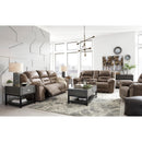  Signature Design by Ashley Stoneland Power Reclining Leather Look Loveseat with Console 3990596 IMAGE 10