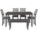  Signature Design by Ashley Bridson 6 pc Dinette D383-325 IMAGE 2
