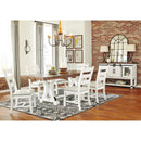  Signature Design by Ashley Valebeck Dining Table with Trestle Base D546-35 IMAGE 10