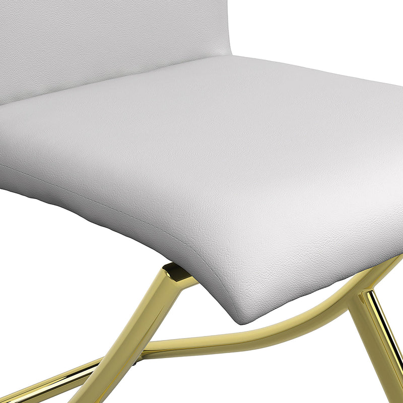 Coaster Furniture Carmelia 105171 Upholstered Dining Side Chair - White (Set of 4) IMAGE 11