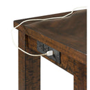  Elements International Jax 4 pc Counter Height Dinette TJX100BTSPE IMAGE 4