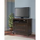  Elements International Kingston 2-Drawer Media Chest KT600TV IMAGE 1