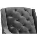  Elements International Bryan Accent Chair - Gun Metal IMAGE 2