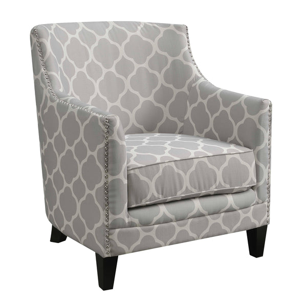  Elements International Dinah UDH705100CA Accent Chair - Patio Dove IMAGE 1
