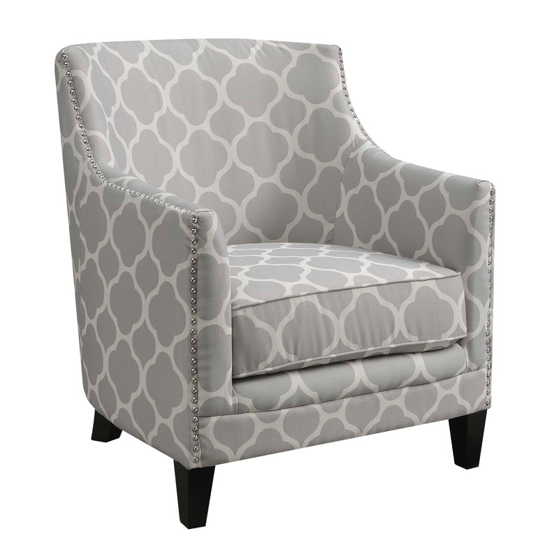  Elements International Dinah UDH705100CA Accent Chair - Patio Dove IMAGE 1