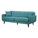  Elements International Hadley UHD087300NP Sofa - Heirloom Teal IMAGE 1